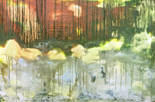 SMOKE ON THE WATER (Acryl/Wachs)
120 x 80 cm
VERKAUFT - SOLD