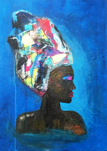 BLACK MAGIC (nach einer Vorlage von Manuela Rathje)
50 x 70 cm
CHF 1'250.00